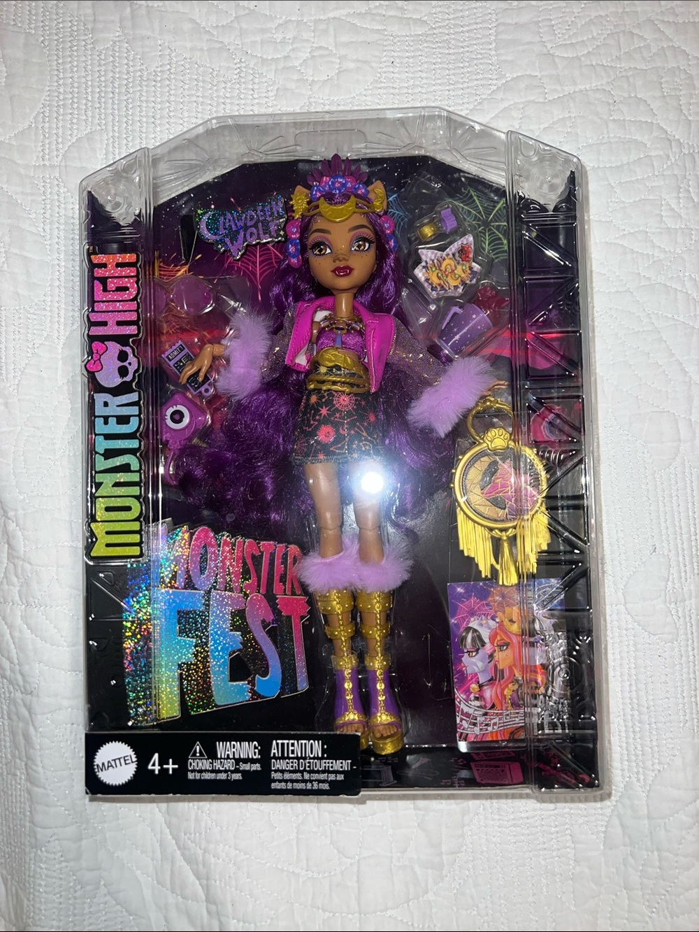 monster high Purple & Gold Festival Doll
